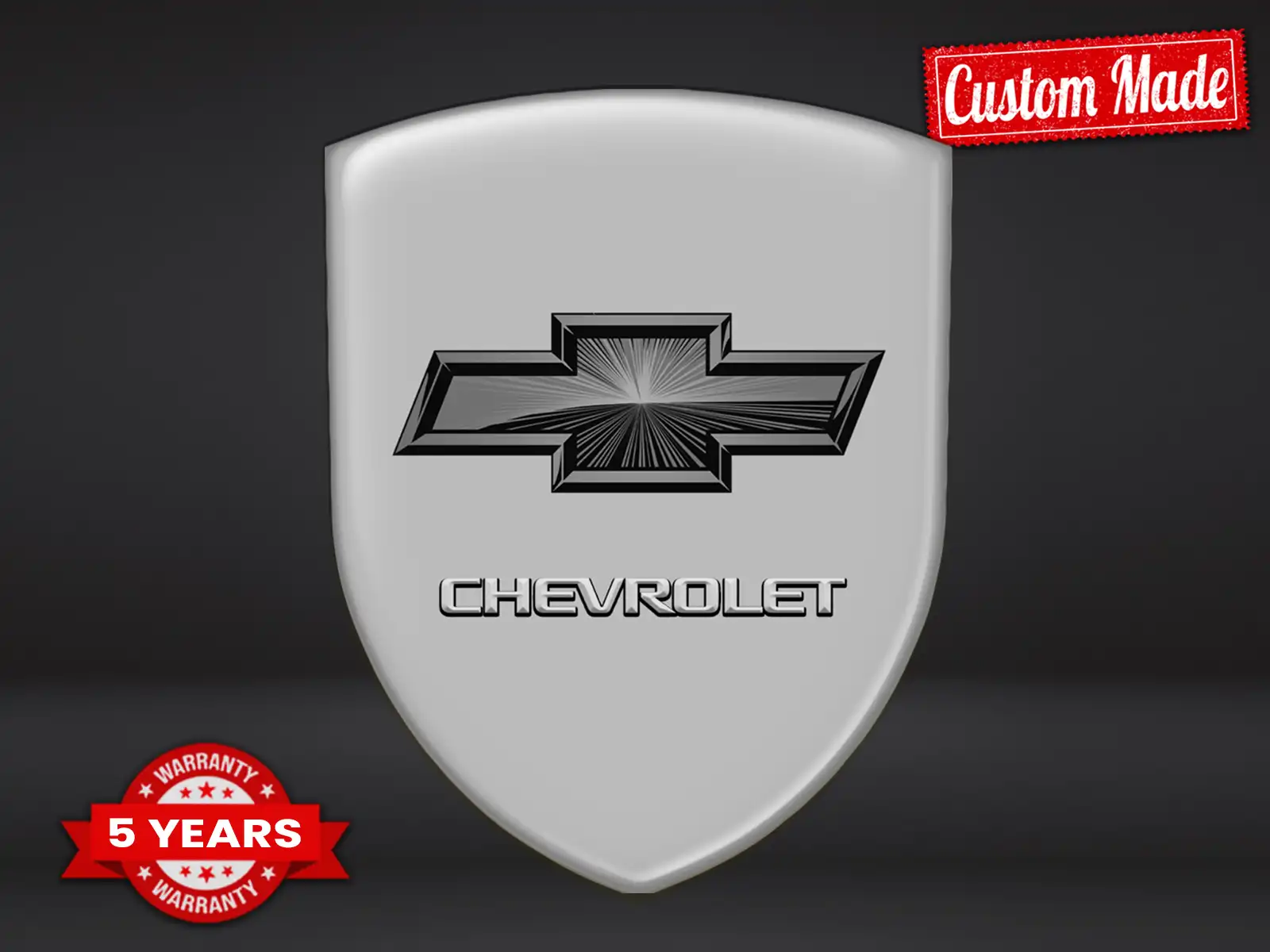 Chevrolet Vinyle Auto Sur Mesure Style Étoile Minimal